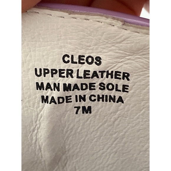 FREE PEOPLE JEFFREY CAMPBELL CLEOS LAVENDER MULE Sz. 7M. - Picture 8 of 11